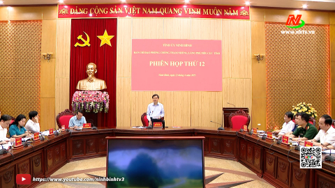 Ban Chỉ đạo ph&ograve;ng, chống tham nhũng, l&atilde;ng ph&iacute;, ti&ecirc;u cực tỉnh triển khai nhiệm vụ qu&yacute; II/2025