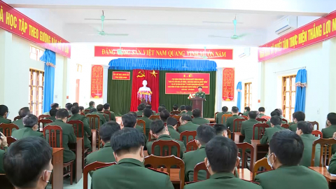 Bộ chỉ huy qu&acirc;n sự tỉnh ph&aacute;t động phong tr&agrave;o thi đua quyết thắng năm 2022