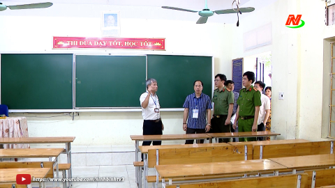Đảm bảo an ninh, an to&agrave;n kỳ thi tốt nghiệp THPT năm 2024