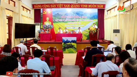 Hội thảo khoa học ph&aacute;t triển du lịch theo hướng bền vững ở tỉnh Ninh B&igrave;nh