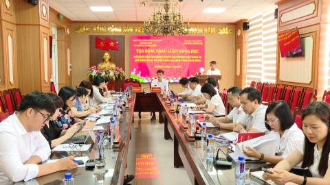 Tọa đ&agrave;m về m&ocirc; h&igrave;nh D&acirc;n vận kh&eacute;o trong GPMB v&agrave; m&ocirc; h&igrave;nh kinh tế mới 