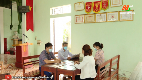 Nho Quan ho&agrave;n th&agrave;nh vượt mức chỉ ti&ecirc;u kết nạp đảng vi&ecirc;n mới