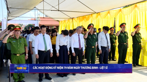 C&aacute;c hoạt động kỷ niệm 79 năm Ng&agrave;y Thương binh - Liệt sĩ