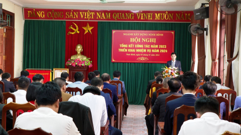 Sở X&acirc;y dựng triển khai nhiệm vụ năm 2024