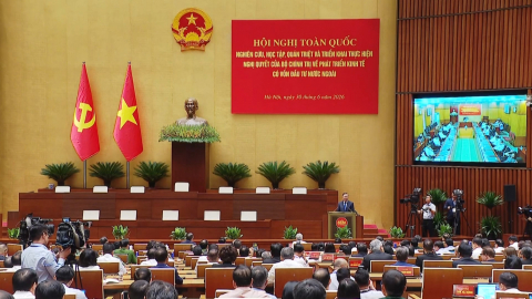 Qu&aacute;n triệt, triển khai Nghị quyết của Bộ Ch&iacute;nh trị về ph&aacute;t triển kinh tế c&oacute; vốn đầu tư nước ngo&agrave;i
