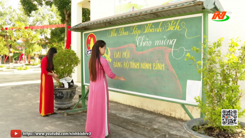 Người d&acirc;n phấn khởi hướng về Đại hội Đảng bộ tỉnh