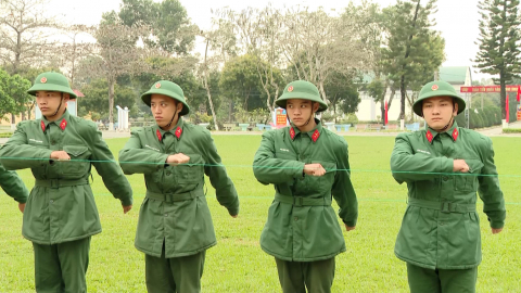 N&acirc;ng cao chất lượng c&ocirc;ng t&aacute;c gi&aacute;o dục, huấn luyện t&acirc;n binh