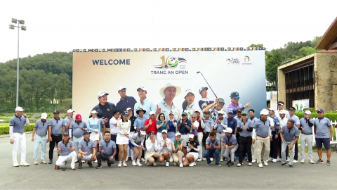 Khai mạc giải đấu Tr&agrave;ng An Open 2025