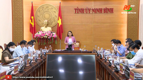 BTV Tỉnh ủy cho &yacute; kiến v&agrave;o một số nội dung quan trọng