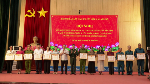 Y&ecirc;n M&ocirc;: Sơ kết giai đoạn 1 chiến dịch 500 ng&agrave;y đ&ecirc;m