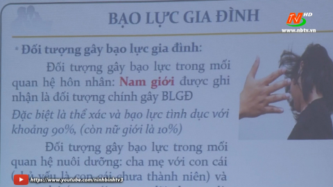Tuy&ecirc;n truyền về b&igrave;nh đẳng giới v&agrave; ph&ograve;ng, chống bạo lực gia đ&igrave;nh