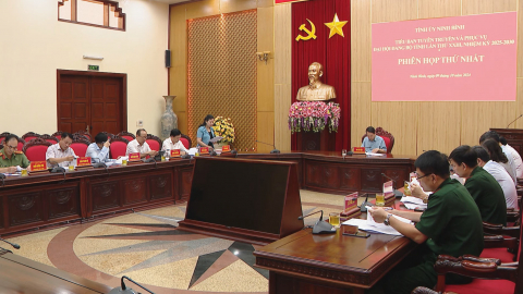 Triển khai c&ocirc;ng t&aacute;c tuy&ecirc;n truyền, phục vụ Đại hội Đảng bộ tỉnh lần thứ XXIII