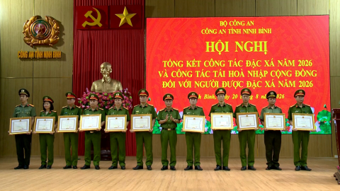 Tổng kết c&ocirc;ng t&aacute;c đặc x&aacute; v&agrave; t&aacute;i h&ograve;a nhập cộng đồng năm 2026