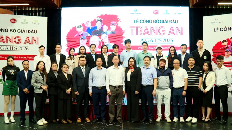 Lễ c&ocirc;ng bố Giải đấu Tr&agrave;ng An - AJGA International Pathway Series 2026