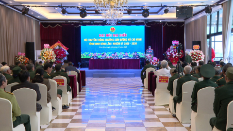 Đại hội Hội truyền thống Trường Sơn đường Hồ Ch&iacute; Minh tỉnh nhiệm kỳ 2025 - 2030