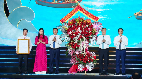 Ninh B&igrave;nh C&ocirc;ng bố Bộ nhận diện thương hiệu Khu du lịch Giao Ninh v&agrave; Bộ sản phẩm du lịch cộng đồng c&aacute;c x&atilde; ven biển tỉnh Ninh B&igrave;nh