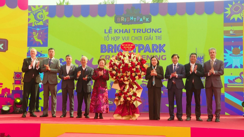  Khai trương Tổ hợp C&ocirc;ng vi&ecirc;n giải tr&iacute; BRIGHTPARK tại Ninh B&igrave;nh