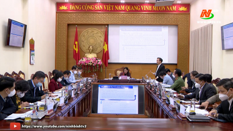 Hội nghị Ban Thường vụ tỉnh ủy - Ng&agrave;y 18/10/2021