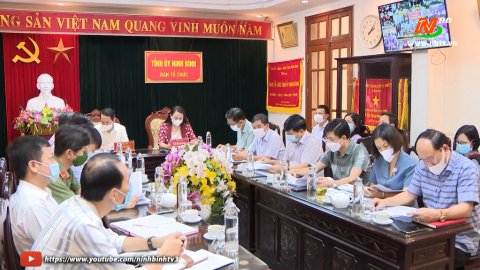 Hội nghị trực tuyến giao ban c&ocirc;ng t&aacute;c tổ chức x&acirc;y dựng Đảng