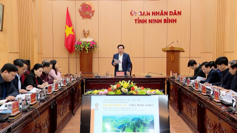Nghe quy hoạch bảo quản, tu bổ, phục hồi Di t&iacute;ch Quốc gia đặc biệt Cố đ&ocirc; Hoa Lư