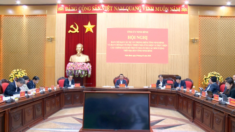 Hội nghị Ban Chỉ đạo c&aacute;c dự &aacute;n trọng điểm v&agrave; Ban Chỉ đạo về ph&aacute;t triển nh&agrave; ở x&atilde; hội