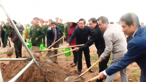 Y&ecirc;n Kh&aacute;nh ph&aacute;t động Tết trồng c&acirc;y Xu&acirc;n Ất Tỵ 2025