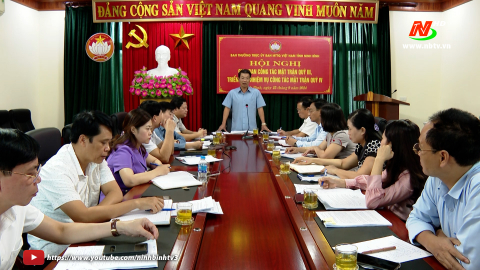 Ủy ban MTTQ Việt Nam tỉnh triển khai nhiệm vụ qu&yacute; IV năm 2024