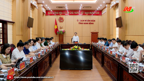 UBND tỉnh tổ chức hội nghị phi&ecirc;n thường kỳ th&aacute;ng 8/2025