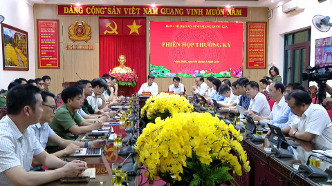  Phi&ecirc;n họp thường kỳ của Ban Chỉ đạo An ninh mạng quốc gia