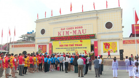 Hội thi thể thao ch&agrave;o mừng kỷ niệm 50 năm Ng&agrave;y giải ph&oacute;ng miền Nam, thống nhất đất nước