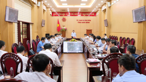 Hội nghị kiểm điểm tiến độ thực hiện c&aacute;c dự &aacute;n 