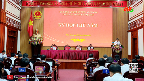 Kỳ họp thứ năm, HĐND tỉnh kh&oacute;a XVI, nhiệm kỳ 2026-2031