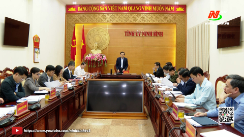 Hội nghị Ban Thường vụ Tỉnh ủy ng&agrave;y 04/3/2025