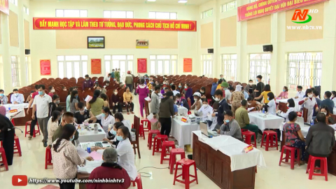 Ninh B&igrave;nh đẩy nhanh ti&ecirc;m vaccine Sputnik V mũi 2 cho nh&acirc;n d&acirc;n