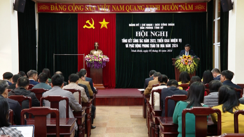 Văn ph&ograve;ng Tỉnh uỷ triển khai nhiệm vụ năm 2024