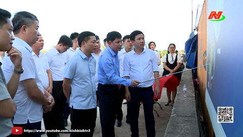 Đồng ch&iacute; Nguyễn Cao Sơn, Ph&oacute; Chủ tịch UBND tỉnhkiểm tra Dự &aacute;n trọng điểm tr&ecirc;n địa b&agrave;n tỉnh