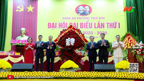 Đại hội Đại biểu Đảng bộ phường Ti&ecirc;n Sơn nhiệm kỳ 2025 - 2030