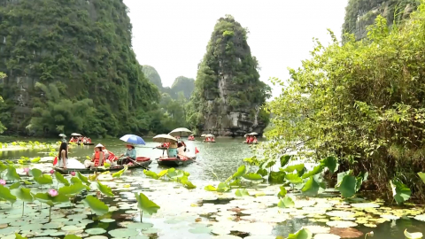 Hạnh ph&uacute;c trong v&ugrave;ng di sản thế giới Tr&agrave;ng An