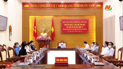 Ph&aacute;t triển địa phương " Phục hồi kinh tế, th&iacute;ch ứng linh hoạt, an to&agrave;n với đại dịch Covid-19"