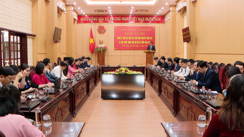 Văn ph&ograve;ng UBND tỉnh triển khai nhiệm vụ c&ocirc;ng t&aacute;c năm 2024