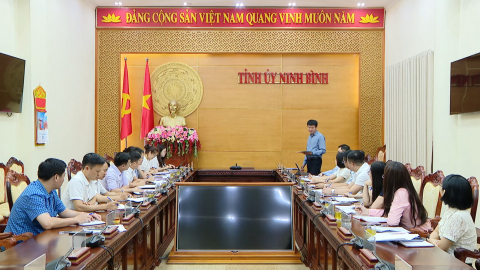 Thường trực Tỉnh ủy dự sinh hoạt Chi bộ