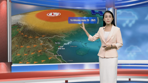 Dự b&aacute;o thời tiết đ&ecirc;m 20, ng&agrave;y 21/03/2025