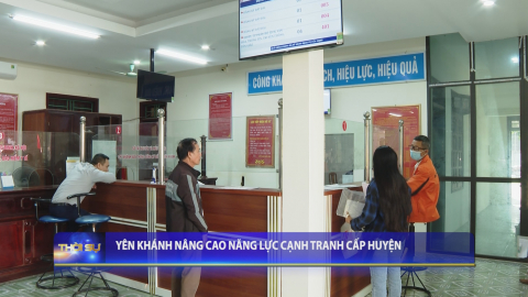 Y&ecirc;n Kh&aacute;nh n&acirc;ng cao năng lực cạnh tranh cấp huyện