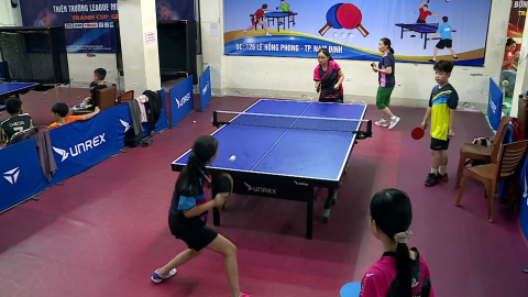 Lan tỏa phong tr&agrave;o tập luyện m&ocirc;n thể thao b&oacute;ng b&agrave;n