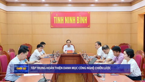 Tập trung ho&agrave;n thiện Danh mục c&ocirc;ng nghệ chiến lược