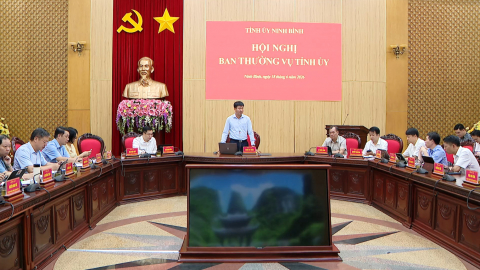 Hội nghị Ban Thường vụ Tỉnh ủy - 18/6/2026