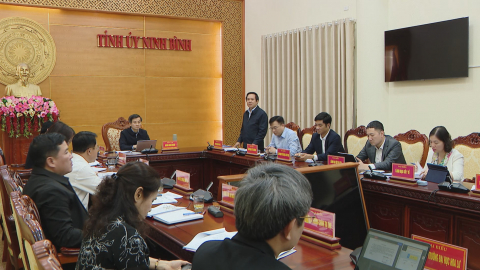 Hội nghị Ban Chỉ đạo cấp tỉnh về ph&aacute;t triển khoa học c&ocirc;ng nghệ, đổi mới s&aacute;ng tạo v&agrave; chuyển đổi số