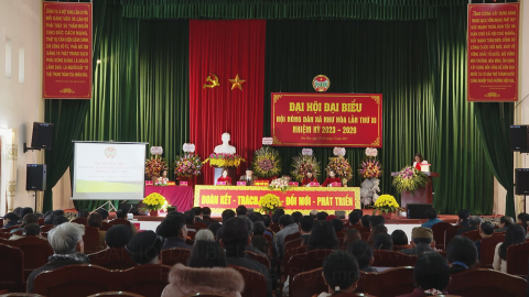 Đại hội đại biểu hội n&ocirc;ng d&acirc;n x&atilde; Như H&ograve;a lần thứ XI