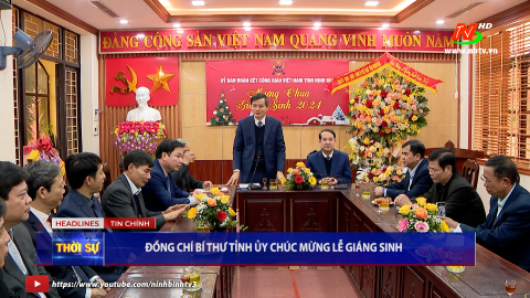 Thời sự Tối NinhBinhTV - 20/12/2024