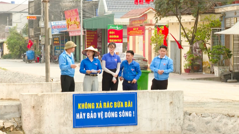 Thanh ni&ecirc;n Ph&aacute;t Diệm chung tay bảo vệ m&ocirc;i trường